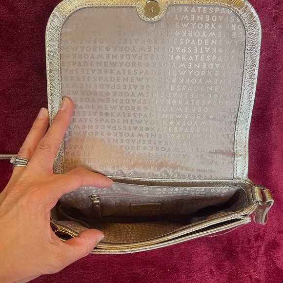 Shimmery Kate Spade Shoulder Bag - Picture 4 of 10